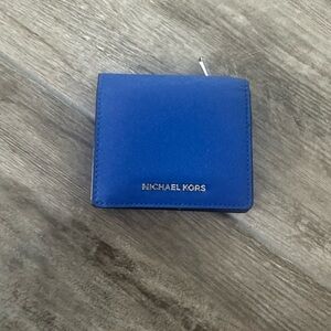 Michael Kors Blue Wallet